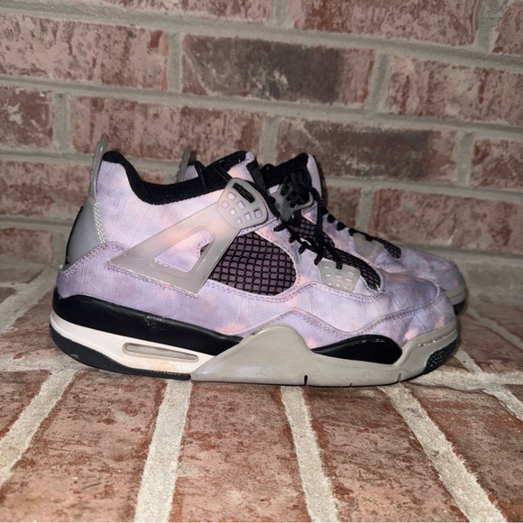 Mens Jordan 4 retro “zen master “ purple size 8.5 - Picture 2 of 12